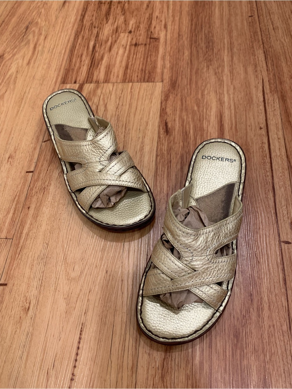 Gold Sandals